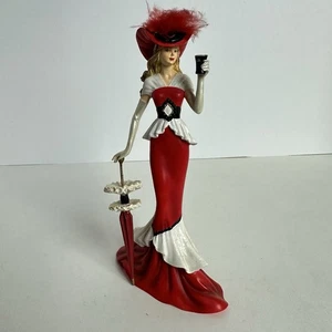 Hamilton Collection Lady Figur Atlantic City Charm Seaside Coca-Cola 7 Zoll - Bild 1 von 7
