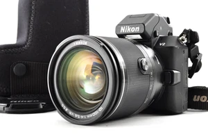 Nikon 1 V2 14.2MP Mirrorless Digital Camera Body w/ 10-100mm Zoom Lens Japan N.M - Picture 1 of 24