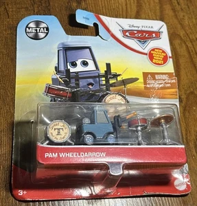 Nuevo PAM WHEELDARROW - Pixar Cars METAL SERIES - KIT DE BATERÍA 2020 Sweet Tea Legends - Imagen 1 de 4