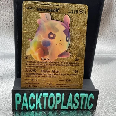 Pokemon Morpeko V Gold Foil PROMO  Card 079/202 HP170 Spark Electro Wheel P1 - Image 1 of 2