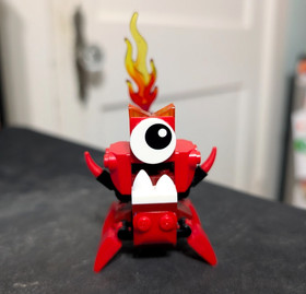 LEGO Mixels Series 4: Flamzer (41531) Infernites 100% Complete NO Manual / Nixel