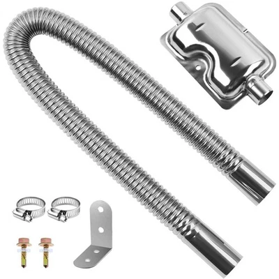 300cm Abgasschlauch für Stromerzeuger Schalldämpfer Auspuffrohr 25mm Abgasrohr - Bild 1 von 4