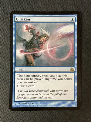 MTG Guildpact #31 Quicken Rare LP - Image 1 of 2