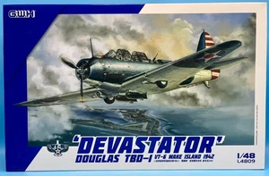 Great Wall Hobby GWH L4809 1/48 Douglas TBD-1 Devastator VT-6 @ Wake Island 1942 - Bild 1 von 2
