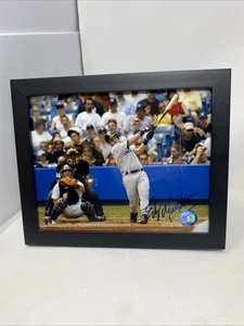 Marco de archivo de fotos de los Marineros 2004 autografiado por Edga Martínez firmado por MLB - Imagen 1 de 5