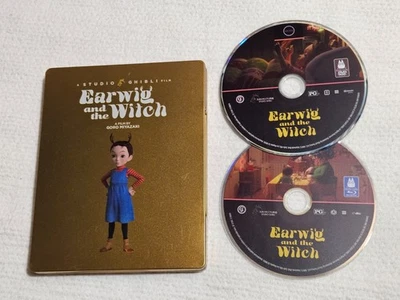 EARWIG & THE WITCH Steelbook 2-Disc Blu-ray/DVD Studio Ghibli-Miyazaki  VF! - Image 1 of 2