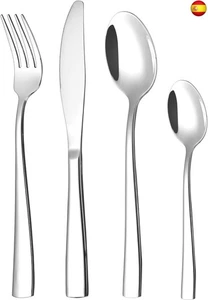  Otto Koning -Leipzig- Juego de cubiertos acero inoxidable 32 piezas, apto para  - Imagen 1 de 7