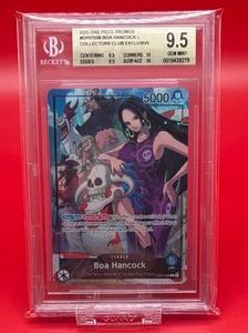 2025 One Piece, BOA HANCOCK L, OP07-038, Coll Club Excl, BGS 9.5, GEM-MINT - Picture 1 of 2