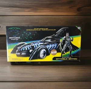 NEU Retro Sammlung Batman Forever Batmobile & Figur (Ziel ohne) DC Batman - Bild 1 von 2