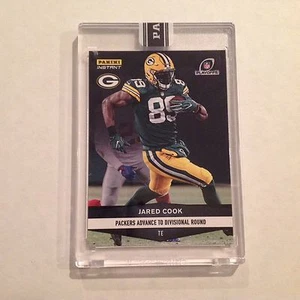 #755 Jared Cook Packers South Carolina 2016 / 2017 Panini Instant Black 1/1 made - Picture 1 of 2