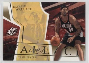 2003-04 SPx Spectrum /25 Rasheed Wallace #69