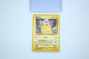 Juego base mejillas amarillas Pokemon TCG Pikachu 58/102 casi nuevo+ - Imagen 1 de 2