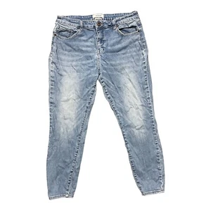 PISTOLA Jeans Womens 32 Blue Denim Revolve High Rise Stretch Skinny Med Wash - Picture 1 of 10