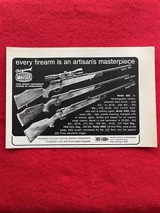 Pubblicità stampa Mauser Models 660, 3000 e 4000 1972 vintage 💯 originale - Foto 1 di 7