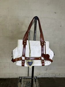 Bolso de Mano Juicy Couture Vintage Grande Daydreamer Cuero De Colección Y2K - Imagen 1 de 17