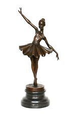 Escultura según Degas bailarina de bronce figura antiqued estatua réplica b