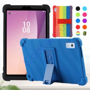 Kids Silicone Case For Lenovo Tab M9 TB-310FU/XU9 Shockproof Stand Tablet Cover - Picture 1 of 24
