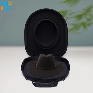Universal Travel Cowboy Hat Storage Box Panama Hat Carrying Case Carrier Holder - Picture 1 of 16