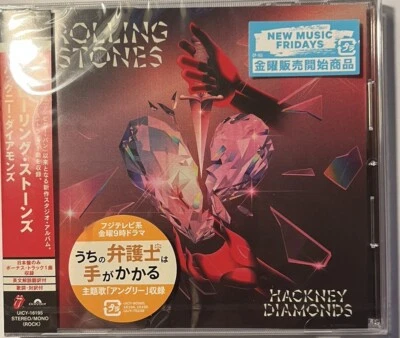 THE ROLLING STONES HACKNEY DIAMONDS BONUS TRACK B2poster JAPAN JEWEL CASE SHM CD - Image 1 of 4