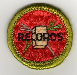 Farm Records Merit Badge Type G, Cloth Back  (1961- 71), Mint! - Picture 1 of 1