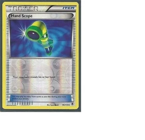 Tarjeta de Pokémon Hand Scope 96/119 XY Phantom Forces Reverso Holo casi como nueva JCC - Imagen 1 de 1