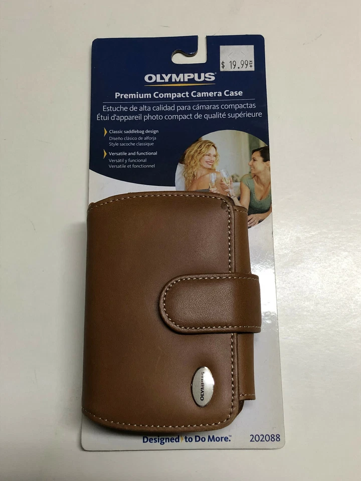 Funda de cuero compacta Olympus Premium - para Olympus Stylus 740 o 750 (202088) Foto 1 de 2