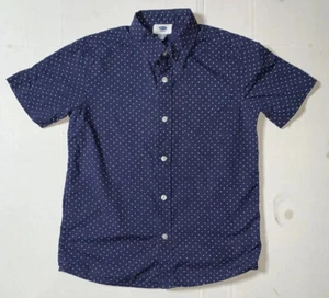 Preowned- Old Navy Short Sleeve Button Front Shirt Boys (Size M/8) - Picture 1 of 5