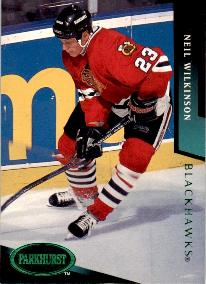 1993-94 PARKHURST NEIL WILKINSON CHICAGO BLACKHAWKS #315 - Image 1 of 2