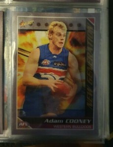 Adam Cooney Western Bulldogs 2006 Select AFL Champions 3D New Generation Card