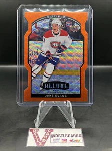 20/21 UD Allure - JAKE EVANS ROOKIE ORANGE SLICE DIE CUT #76 Montreal Canadiens - Foto 1 di 3
