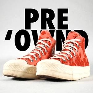 Converse Women's Chuck Taylor All-Star Lift High 'Bright Madder' A02233C Size 7 - Picture 1 of 22
