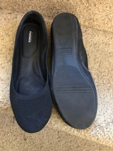 SONOMA brand Black Flats Shoes (Ladies 9) Career Casual Meshy - Picture 1 of 1