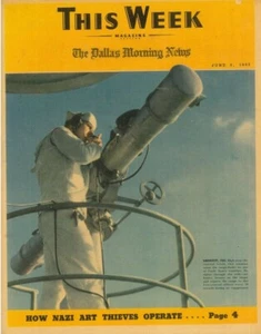This Week Magazine June 6 1943 Matt Taylor Marguerite Chapman Katherine Dunlap - Picture 1 of 1