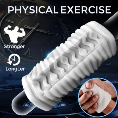 Male Masturbator Cup Realistic Pocket Vagina Stroker Sex Toy Men - Image 1 of 4