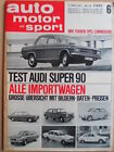 AUTO MOTOR UND SPORT 6 - 18.3. 1967 (1)** Audi Super 90 Opel Commodore NSU TTS