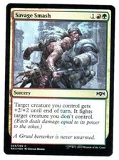 Magic: MTG: Ravnica Allegiance: Foil: Savage Smash