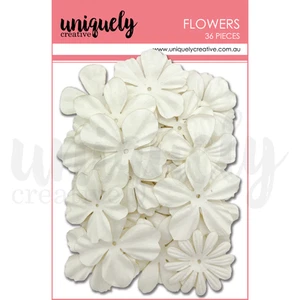 Uniquely Creative White Layering Flowers - Picture 1 of 1