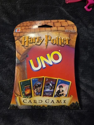 Mattel Harry Potter UNO Card Game 2000 Complete NEW - Image 1 of 2