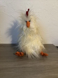 Peluche de pelo largo con lista de pollo Chelsea Jellycat - Imagen 1 de 9