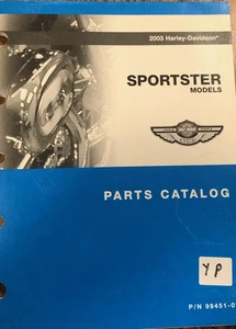 2003 Sportster Models Parts Catalog 321 pages - Bild 1 von 1