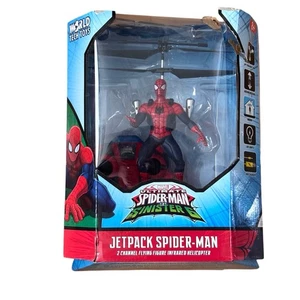 Marvel Ultimate Spider Man VS SINISTER 6 Flugfigur Jetpack Hubschrauber RC - Bild 1 von 9