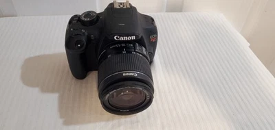Canon Digital Camera EOS Rebel T5 with Zoom Lens EFS 18-55 mm. DSLR easy to use! - Image 1 of 4
