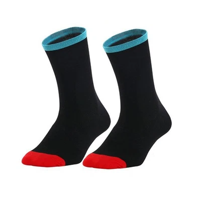 Cycling Socks Riding Bicycle Bike Sports Ankle Athletic Socks XC BMX MTB Black - Image 1 of 4
