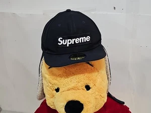 Supreme New Era SnapBack Winter Rara Edizione Nero Taglia 7- 5/8. Ottimo!! - Foto 1 di 13