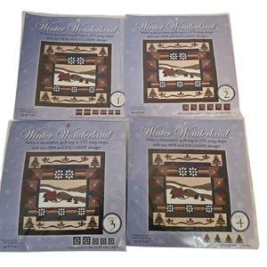 Joann Fabrics Winter Wonderland Quilt Blöcke Schritt 1-4 Sets - Bild 1 von 9