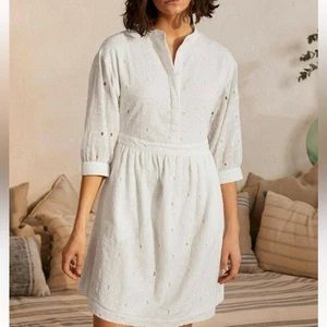 Boden White Eyelet Dress - Picture 1 of 10