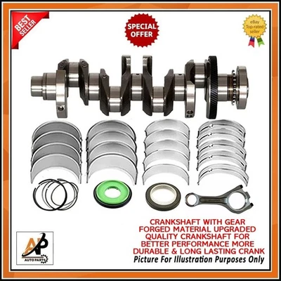 FOR LR JAGUAR 204DTA 2.0D FORGED CRANKSHAFT & ENGINE REBUILD KIT DISCOVERY V VAN - Image 1 of 4