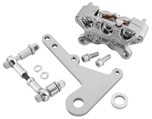 Performance Machine Classic Brake Caliper Kit Front 10" Chrome #1203-9017-CH - Image 1 of 1