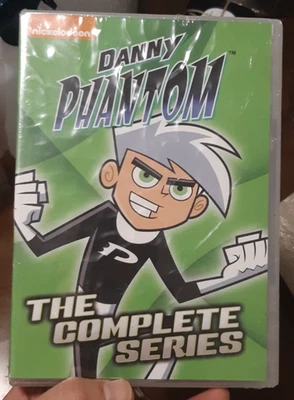 Danny Phantom Complete Series 9 DVD Set Nickelodeon Factory Sealed Foto 1 de 4