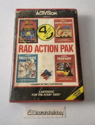 Rad Action Pak (ACTIVISION) - Atari 2600 Games *BOXED* - Image 1 of 3